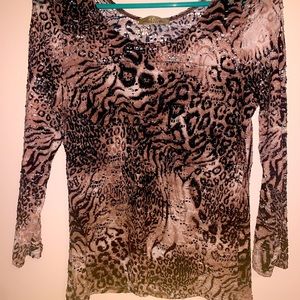 Cheetah/Zebra top